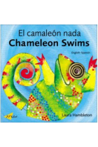 Chameleon swims