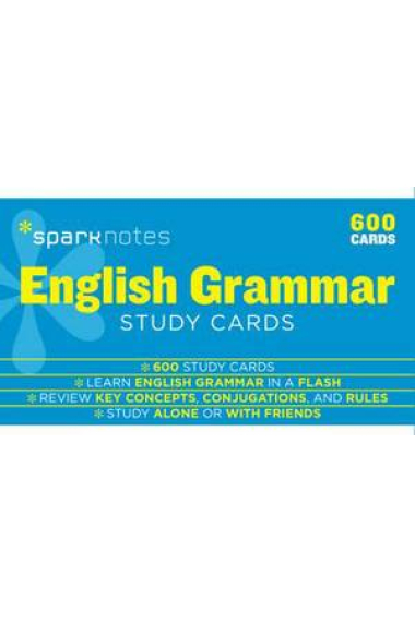 English Grammar-Sparknotes Study Cards