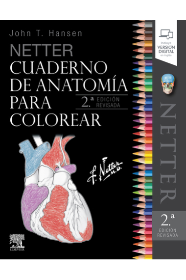 Netter. Cuaderno de anatomía para colorear (2ª ed.)