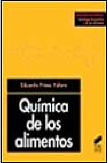 Química de los alimentos.