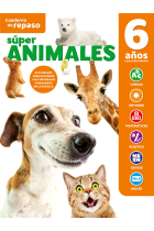 CUADERNO TEMATICO LUMINISCENTE 6 AÑOS SUPER ANIMAL