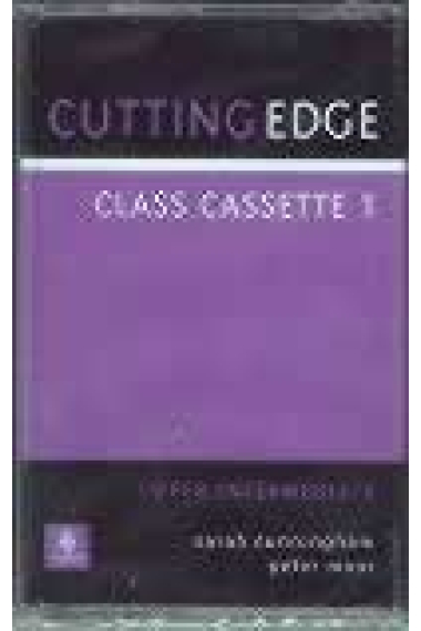 Cutting Edge. 2 Class cassette. Upper intermediate