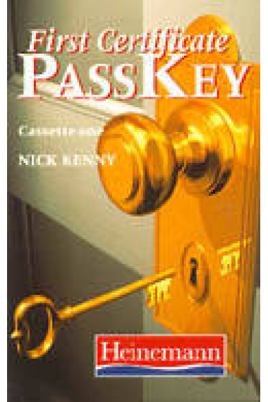 Pass key. First certificate. 3 cassettes