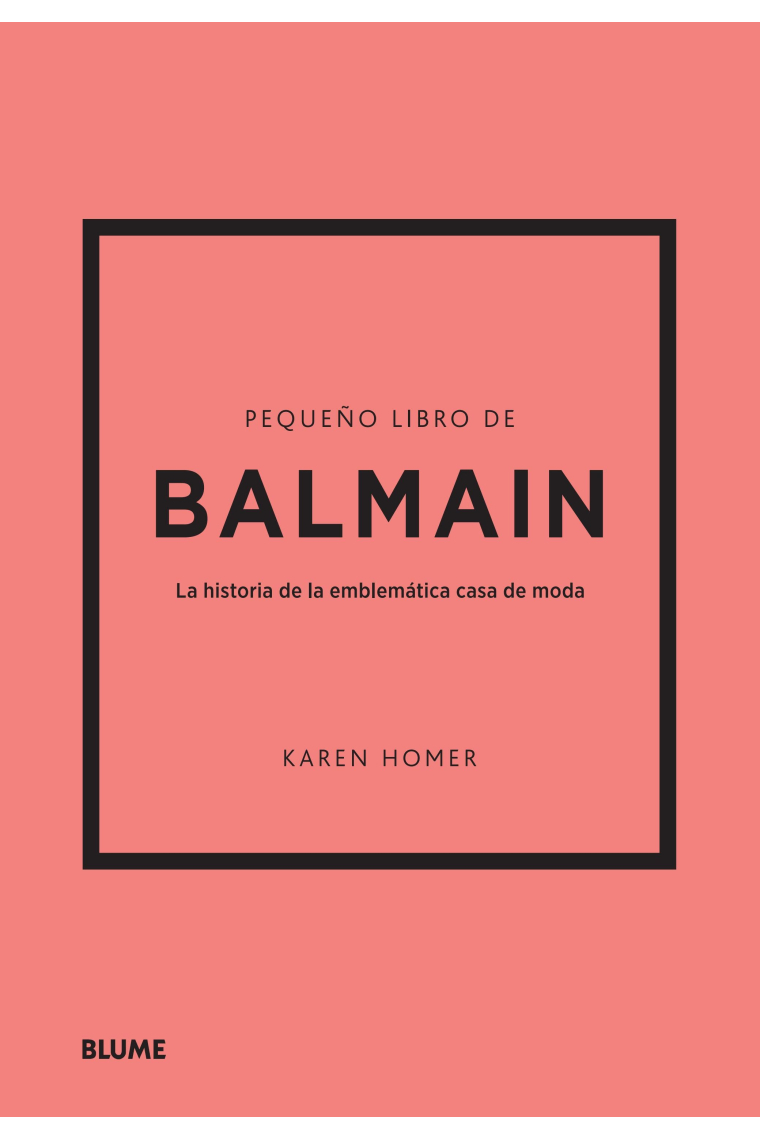 Pequeño libro de Balmain