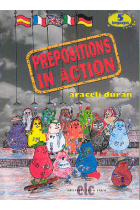 Prepositions in Action. (English-Español-Français-Italiano-Deutsch)