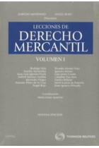 Lecciones de Derecho mercantil Vol.I (9ª edc.)