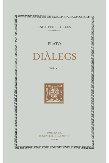 Diàlegs, vol. VII: Fedó