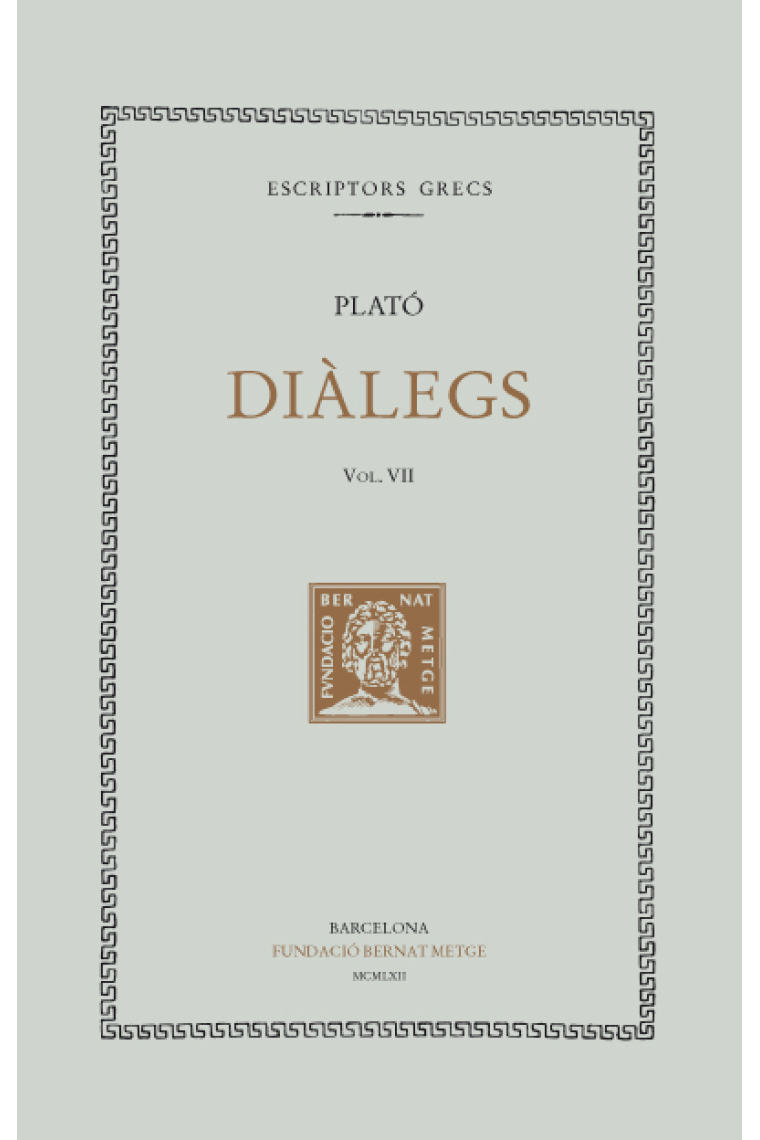 Diàlegs, vol. VII: Fedó