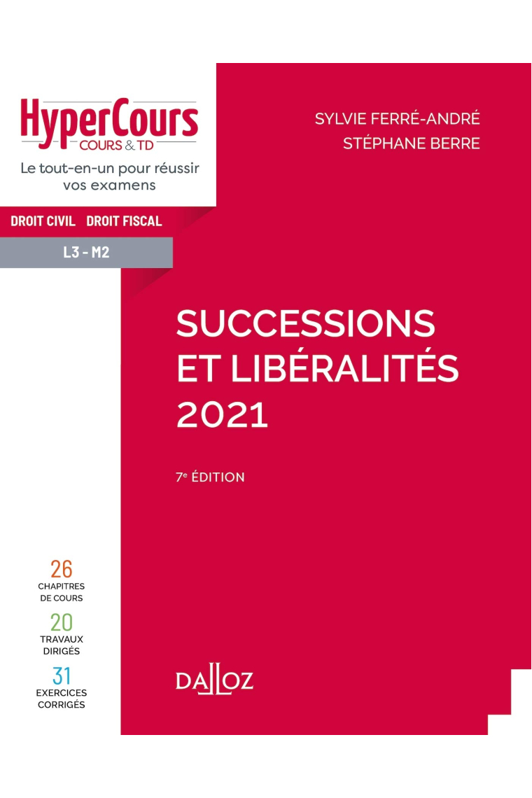 Successions et libéralités (HyperCours)