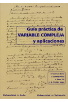 GUÍA PRÁCTICA DE VARIABLE COMPLEJA Y APLICACIONES