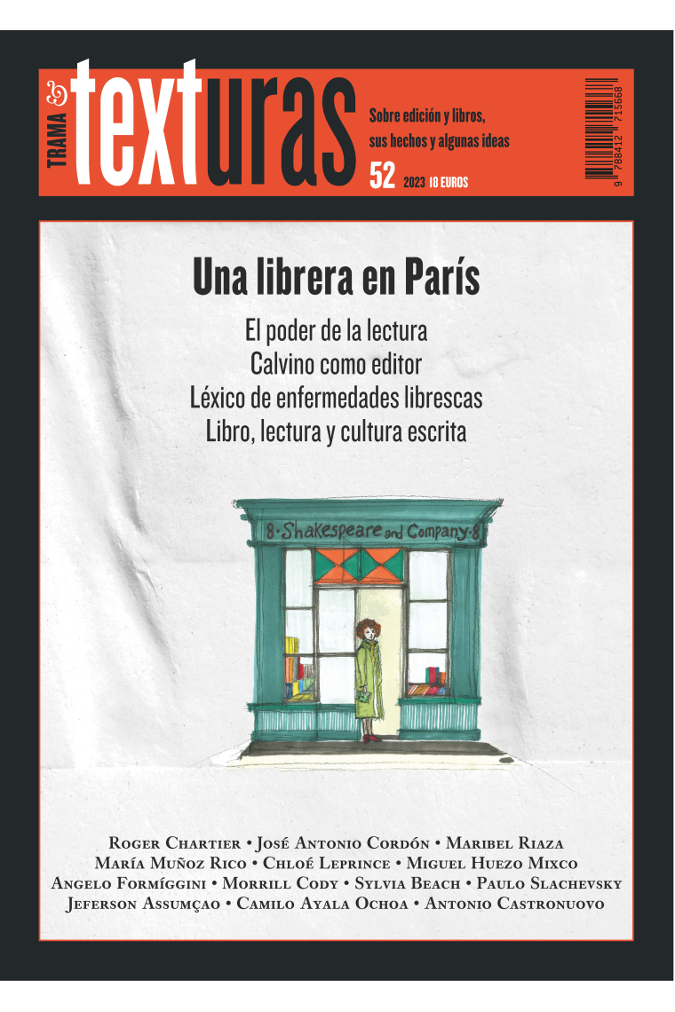 Texturas 52: Una librera en París