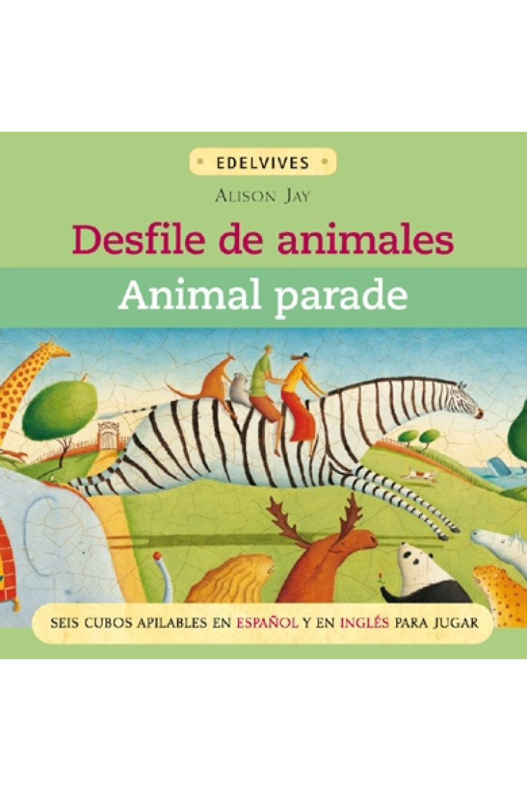 Desfile de animales/Animal Parade (6 cajas apilables)