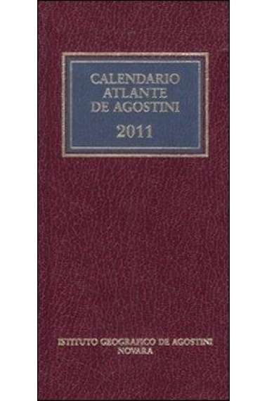 Calendario Atlante de Agostini 2011