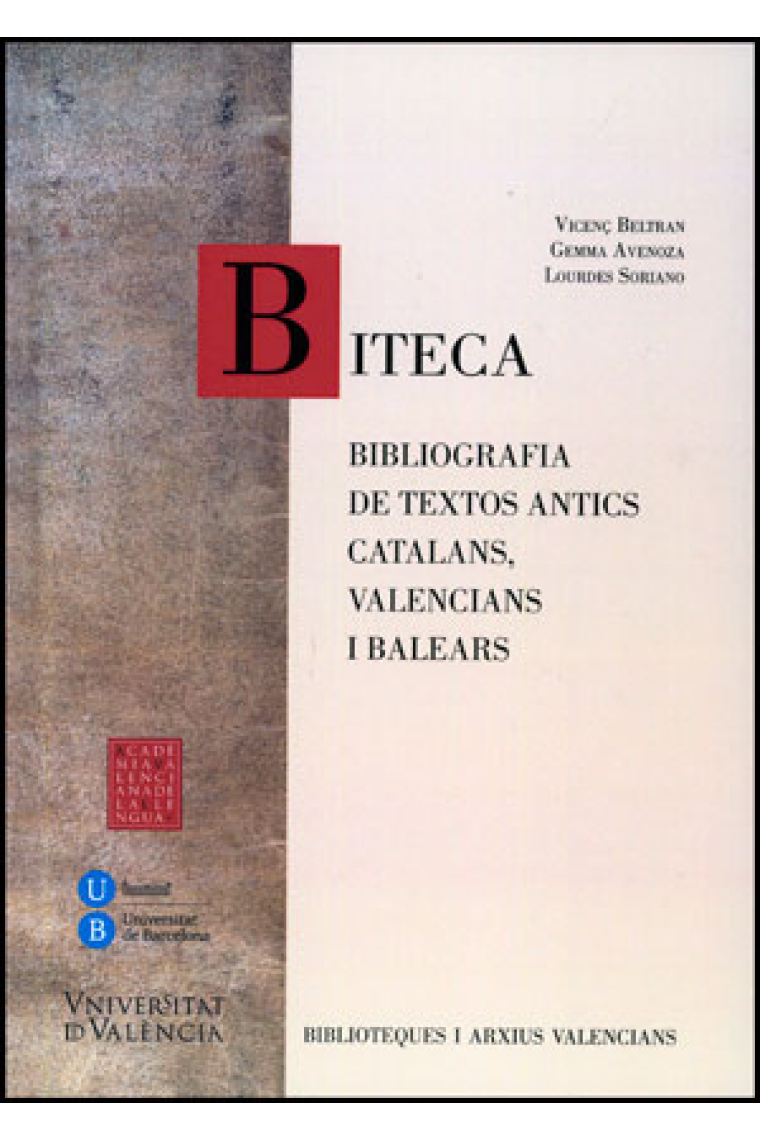 Biteca (Bibliografia de textos antics catalans, valencians i balears)