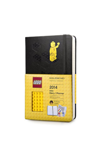 Moleskine* Agenda Diaria 12 meses Large LEGO (cartoné-negro)