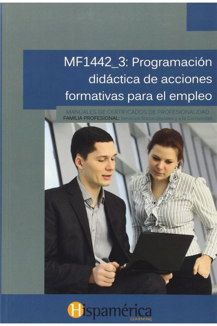 MF1442_3 Programación didáctica de las acciones formativas