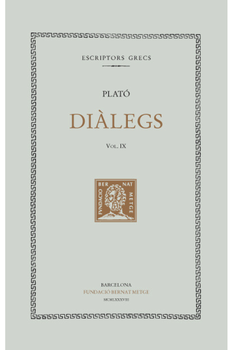 Diàlegs, vol. IX: Fedre