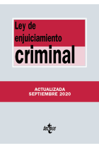 Ley de Enjuiciamiento Criminal (4ª ed. 2020)