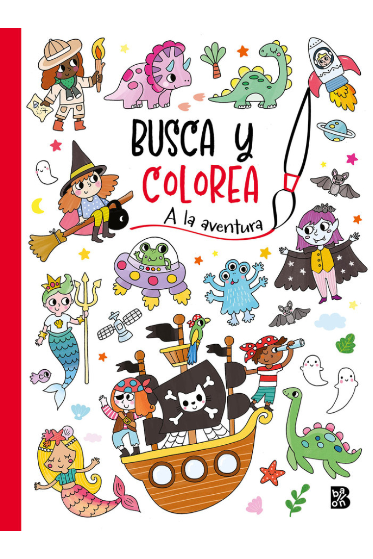 BUSCA Y COLOREA A LA AVENTURA