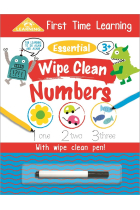 FIRST TIME LEARNING: WIPE CLEAN NUMBERS