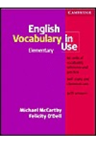 English Vocabulary in Use. Elementary