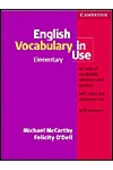 English Vocabulary in Use. Elementary