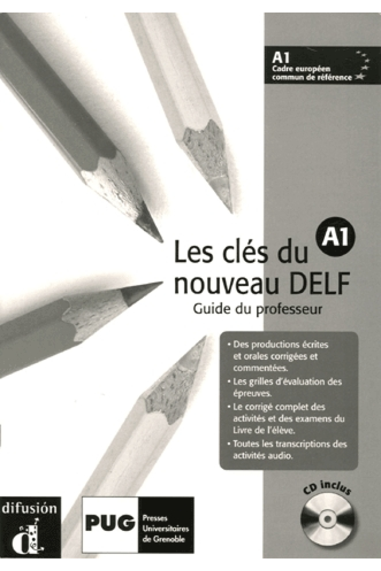 Les clés du nouveau DELF A1. Guide du professeur + CD