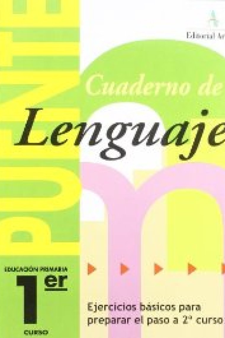 Puente. Cuaderno de Lenguaje. 1º Primaria