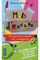 Mots d'excuse : Les parents écrivent aux enseignants (Pocket)