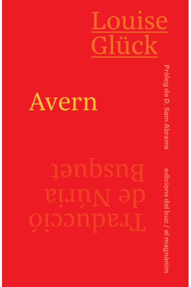 Avern (inclou el Discurs de recepció del Premi Nobel de Literatura 2020)