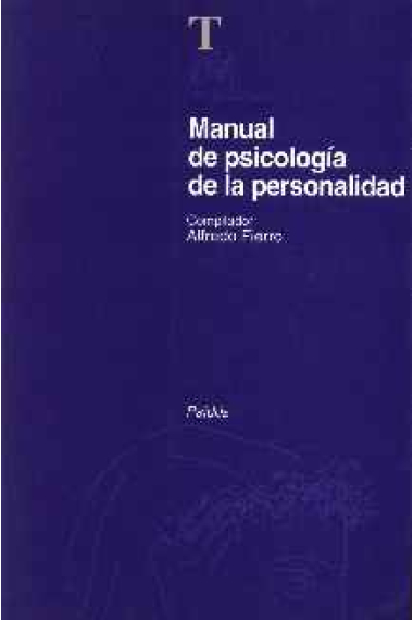 Manual de psicología de la personalidad