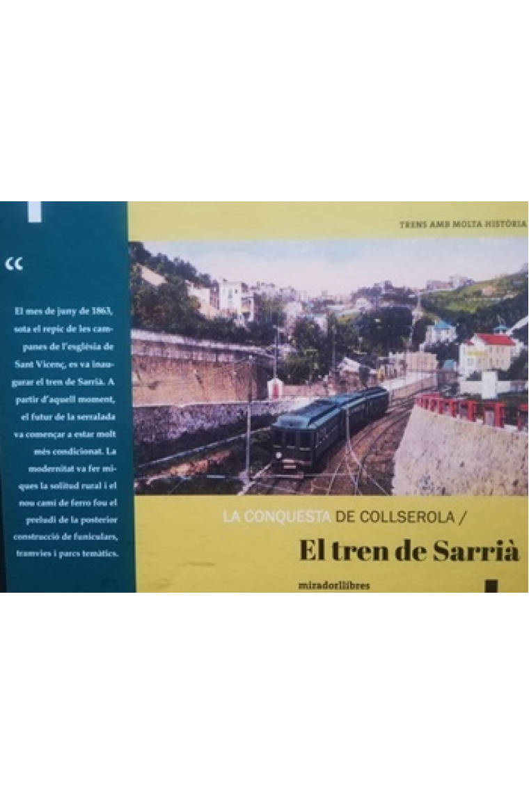 La conquesta de Collserola. El tren de Sarrià