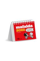 Calendario Mafalda 2025 (Taco  Escritorio - Rojo)