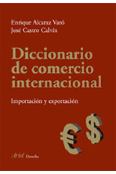 Diccionario de comercio internacional : importación y exportación : inglés-español, Spanish-English