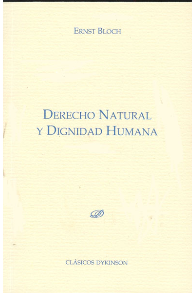 Derecho natural y dignidad humana