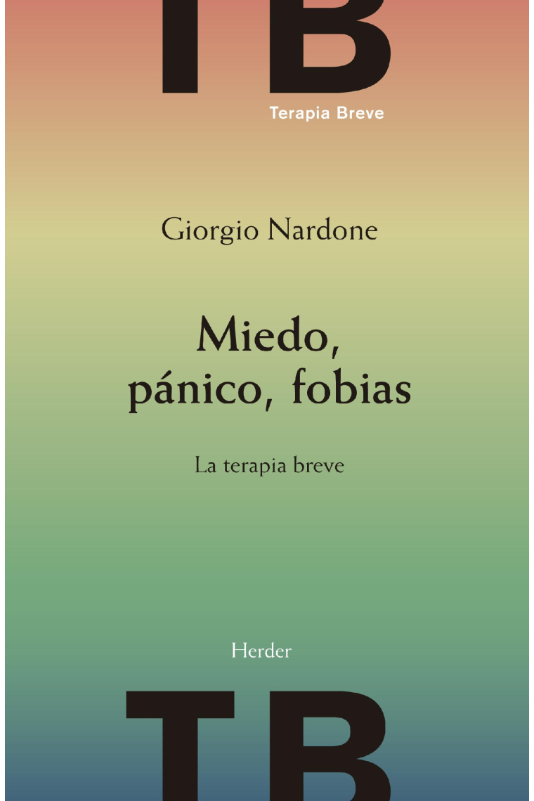 Miedo, pánico, fobias. La terapia breve