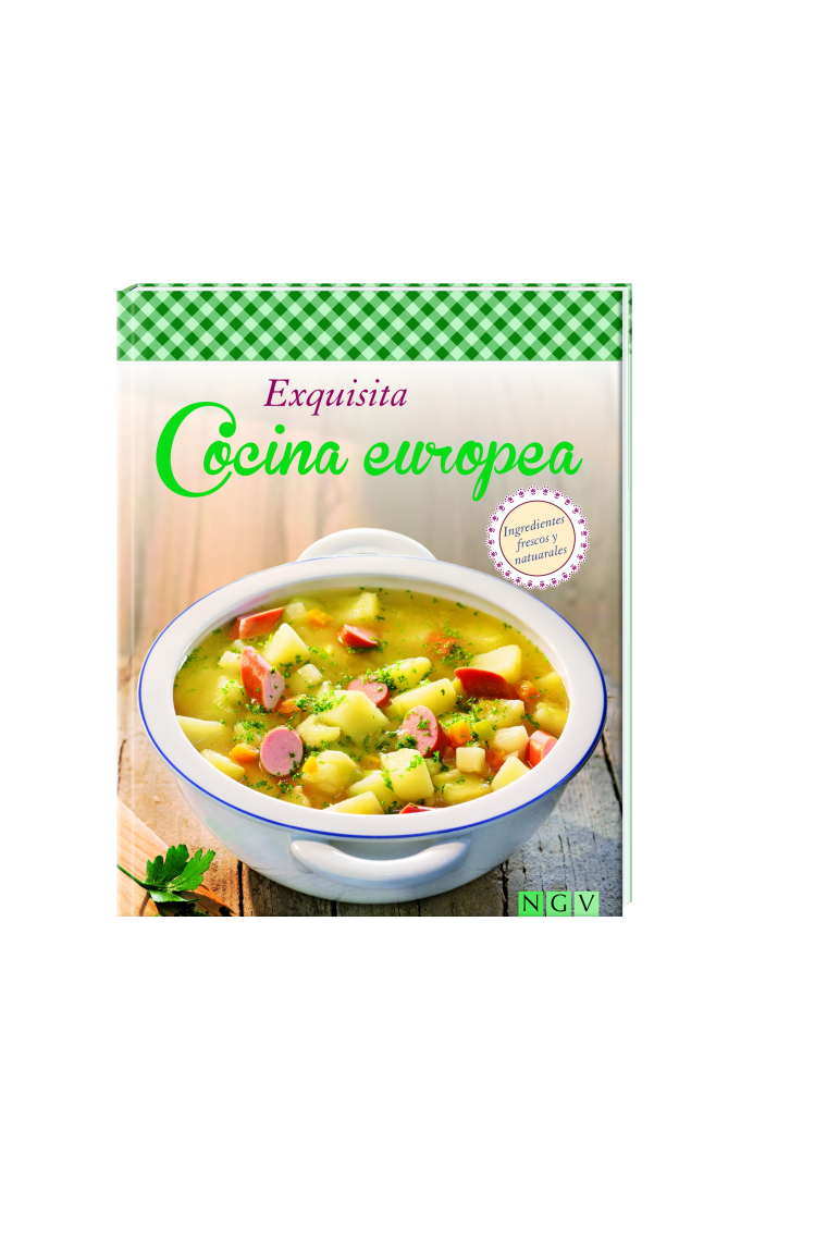 Exquisita cocina europea. Ingredientes frescos y naturales