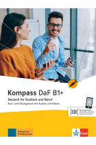 Kompass B1 + Kurs- und Übungsbuch + online: Deutsch für Studium und Beruf