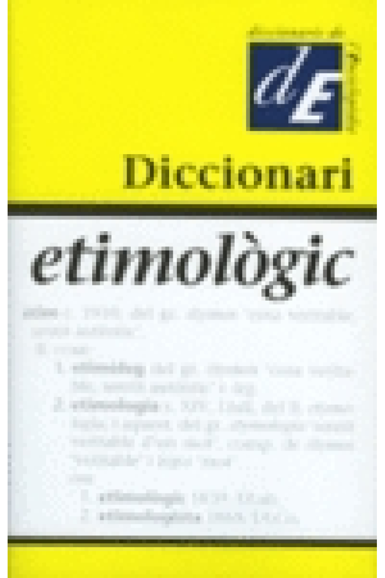 Diccionari etimològic