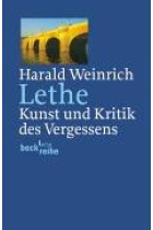 Lethe. Kunst und Kritik des Vergessens