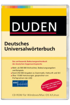 Duden Deutsches Universalwörterbuch, 1 CD-ROM .