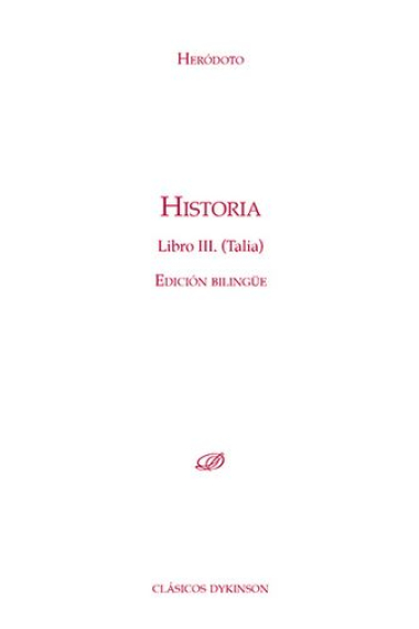 Historia, Libro III (Talía)  Ed. bilingüe