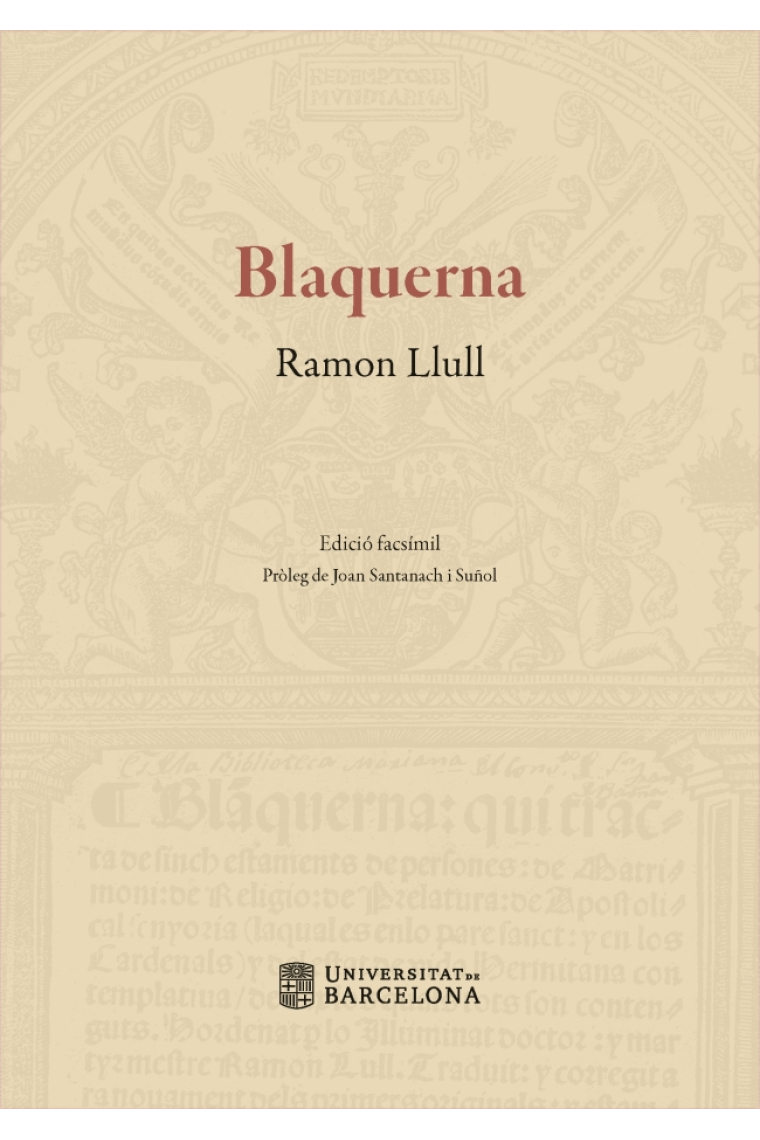 Blaquerna. Edició facsímil