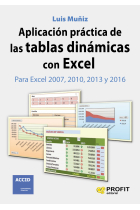 Aplicación práctica de las tablas dinámicas con Excel. Para Excel 2007, 2010, 2013 y 2016