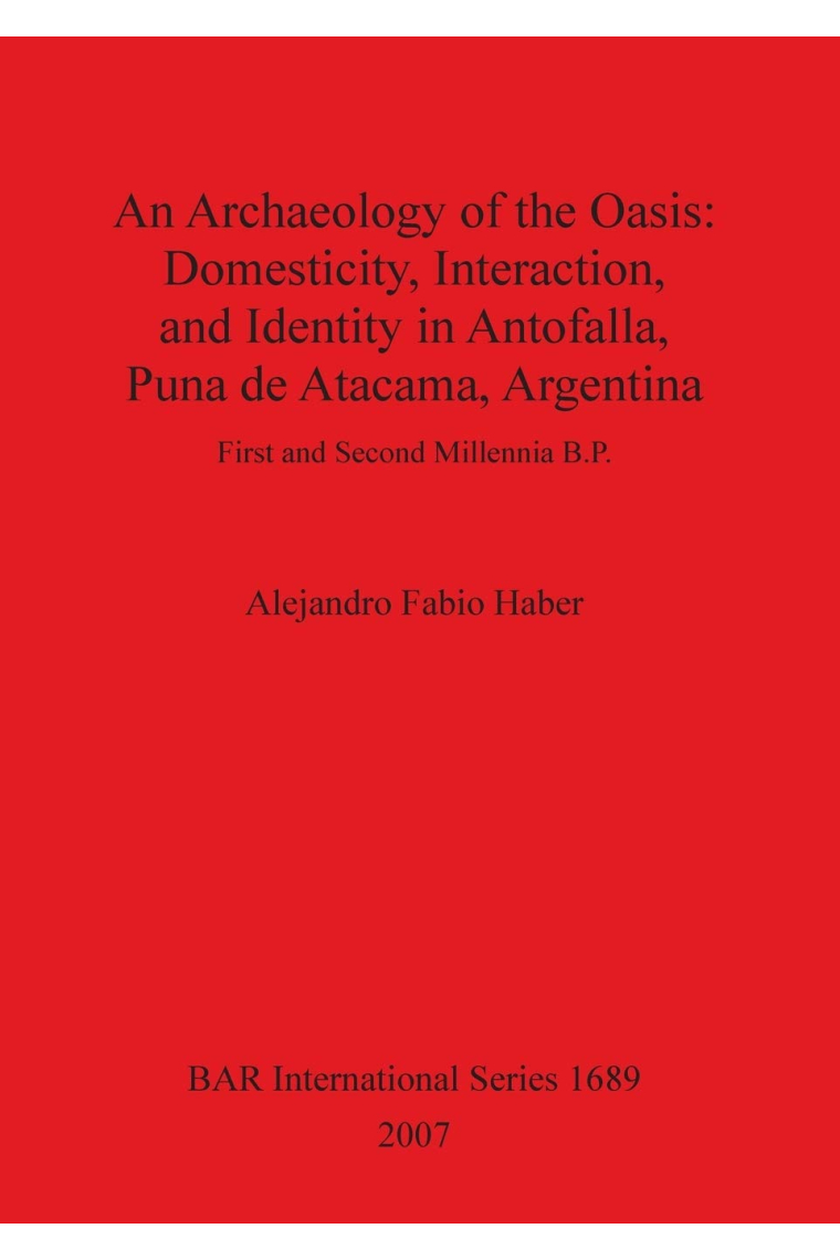 An Archaeology of the Oasis: Domesticity, Interaction, and Identity in Antofalla, Puna de Atacama, Argentina (1689) (British Archaeological Reports International Series)