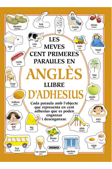 Les meves cent primeres paraules en anglès amb adhesius