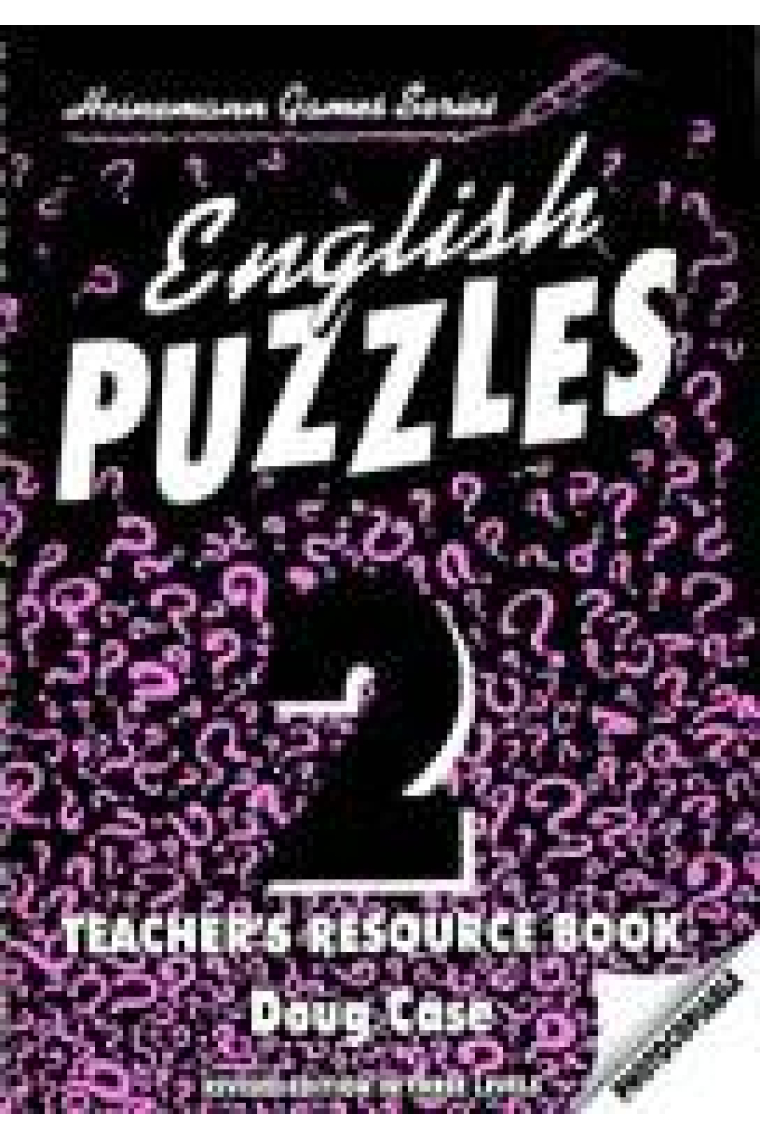 English puzzles 2. Teacher's resource book. Photocopiable