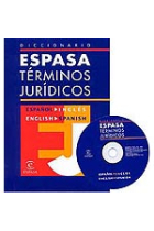 Diccionario Espasa de términos jurídicos español-ingles, inglés-español