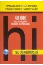 Tea task. Diccionario Hispaania-eesti/ Estonio-Español