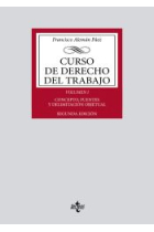 Curso de derecho del trabajo. Vol. 1: Concepto, fuentes y delimitación objetual